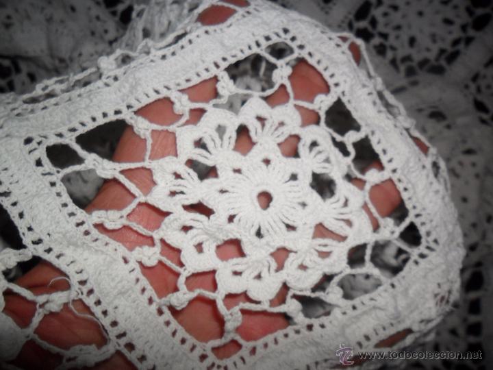 Antig&uuml;edades: Gran colcha antigua en crochet - Foto 9