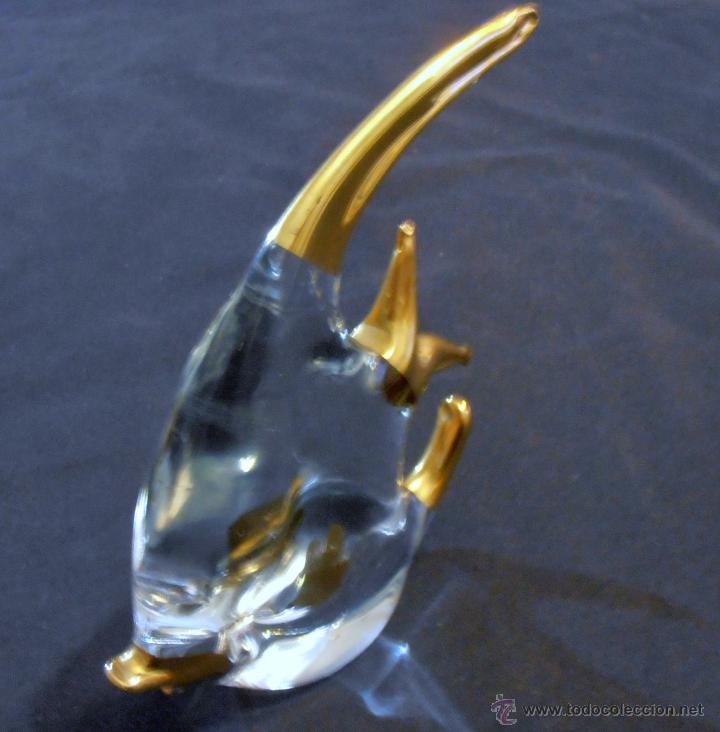 Antig&uuml;edades: PEZ DE CRISTAL Y ORO - Foto 2