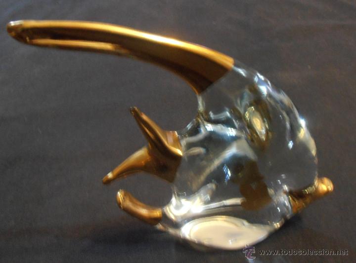 Antig&uuml;edades: PEZ DE CRISTAL Y ORO - Foto 4