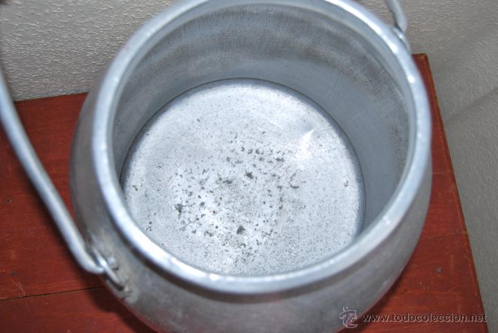 Antig&uuml;edades: LECHERA DE ALUMINIO - OLLA DE LECHE - CANTABRIA - Foto 7