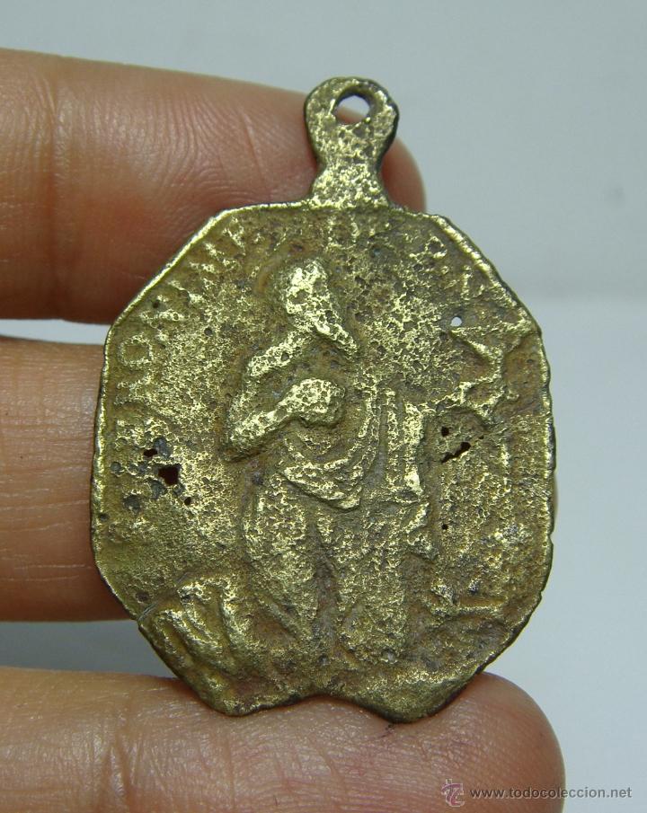Antig&uuml;edades: Antigua Medalla Religiosa. - Foto 1