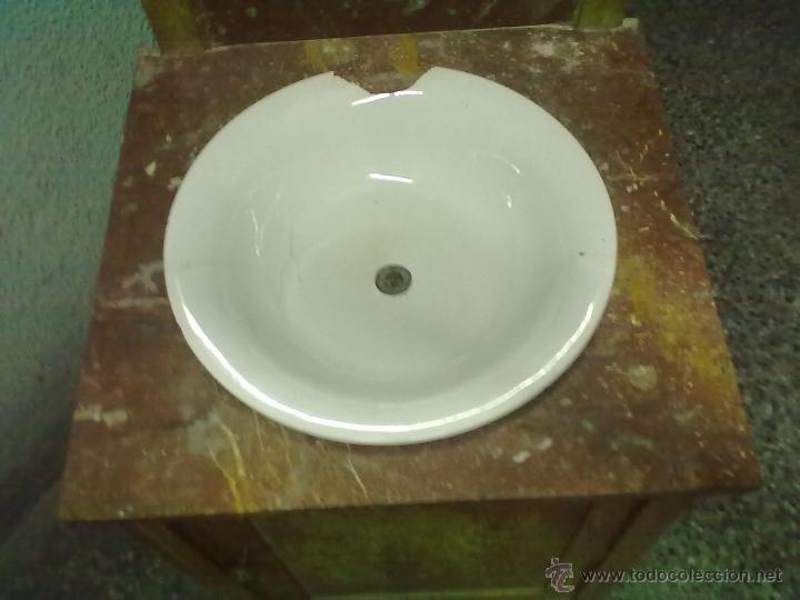 Antig&uuml;edades: MUEBLE LAVABO PARA RESTAURAR. - Foto 3