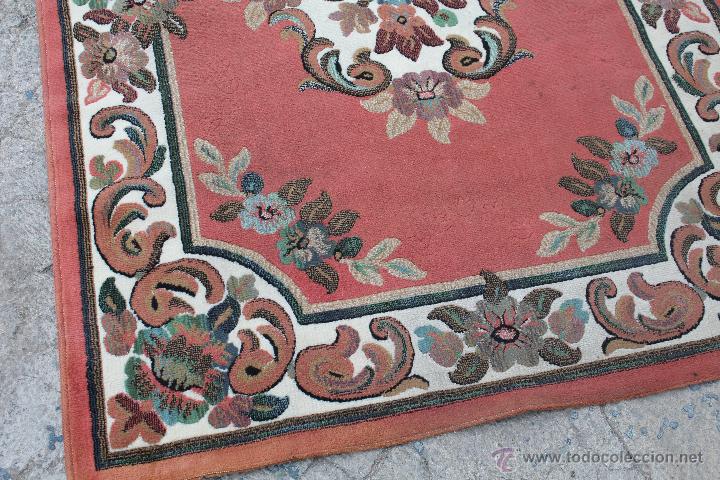 Antig&uuml;edades: ALFOMBRA ESPA&Ntilde;OLA RECTANGULAR - Foto 4