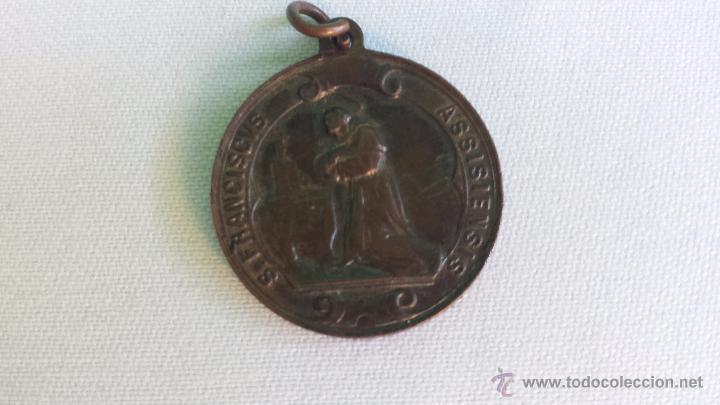 Antig&uuml;edades: medalla de san franciscus - Foto 2