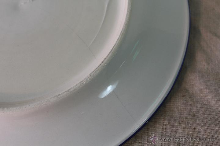 Antig&uuml;edades: plato en ceramica para colgar - Foto 3