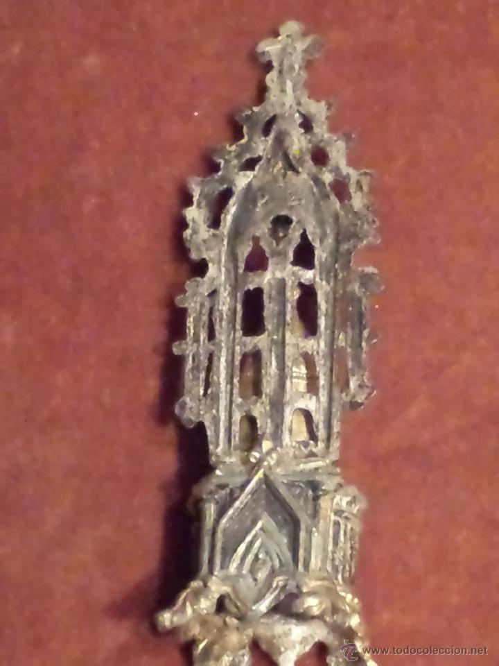 Antig&uuml;edades: Virgen de metal antigua - Foto 2