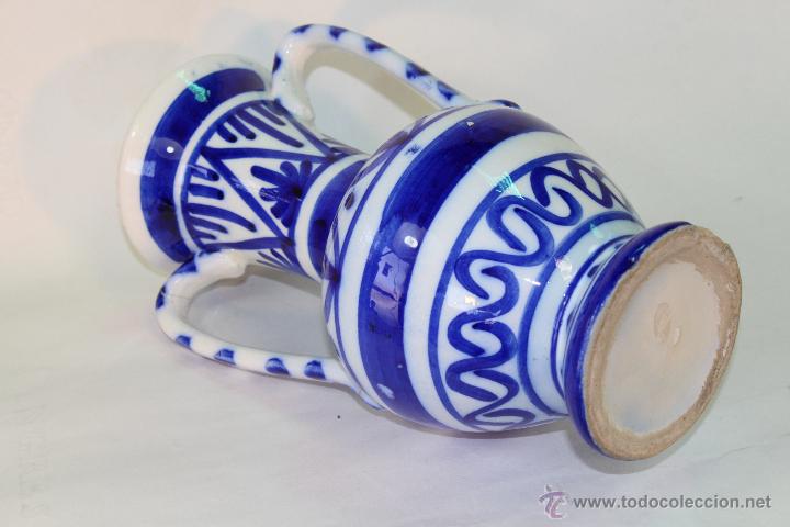 Antig&uuml;edades: jarron en ceramica de manises - Foto 2
