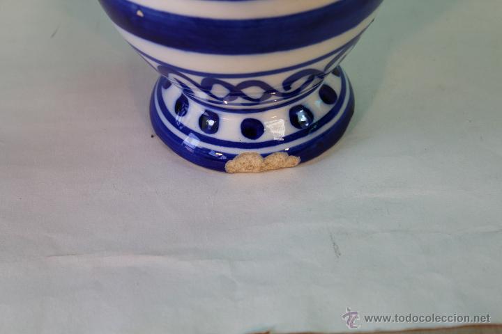 Antig&uuml;edades: jarron en ceramica de manises - Foto 4