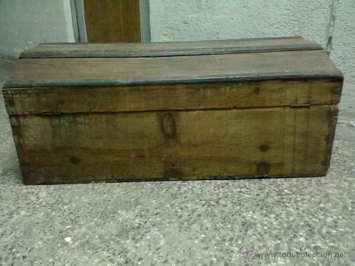 Antig&uuml;edades: BAUL DE CARRO MONJA - Foto 4