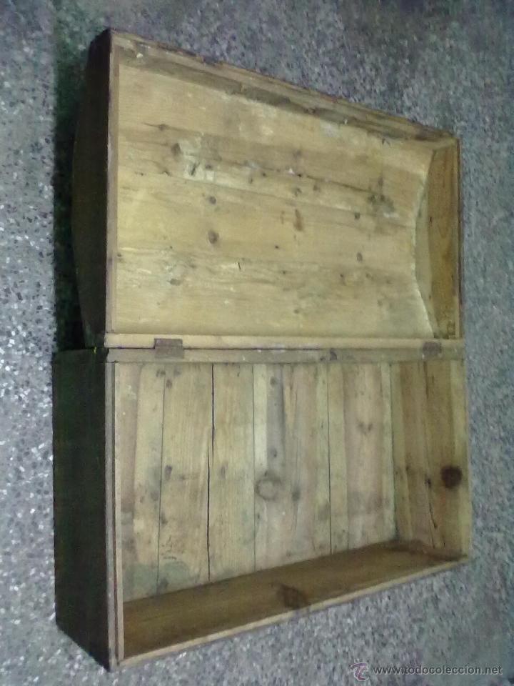 Antig&uuml;edades: BAUL DE CARRO MONJA - Foto 5