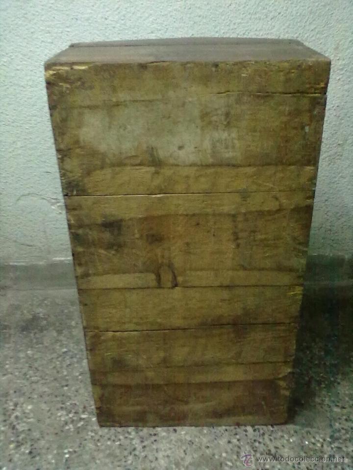 Antig&uuml;edades: BAUL DE CARRO MONJA - Foto 6