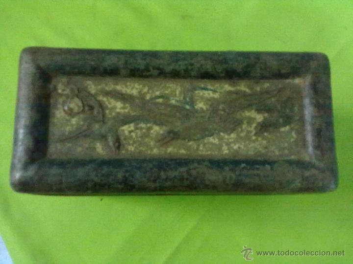 Antig&uuml;edades: CAJA TROQUELADA Y SERIGRAFIADA MODERNISTA - Foto 5