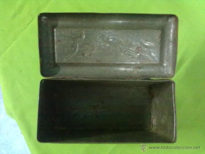 Antig&uuml;edades: CAJA TROQUELADA Y SERIGRAFIADA MODERNISTA - Foto 6