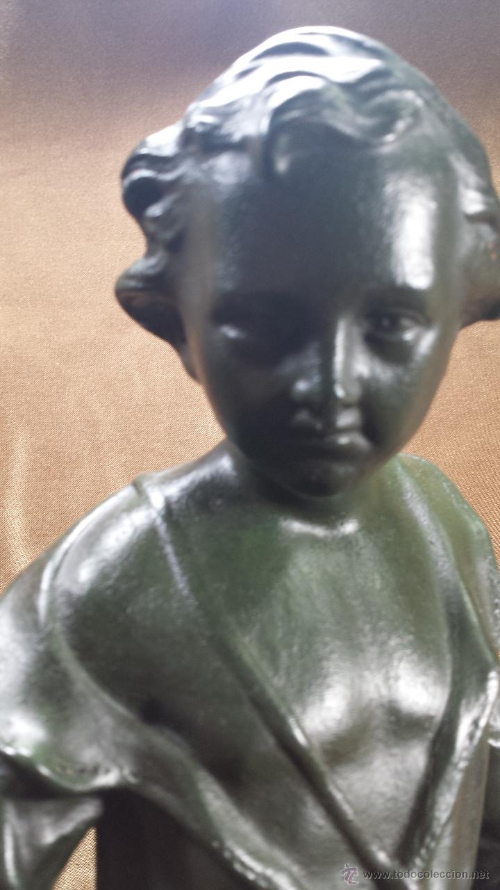 Antig&uuml;edades: TARJETERO CON NI&Ntilde;O - Foto 4