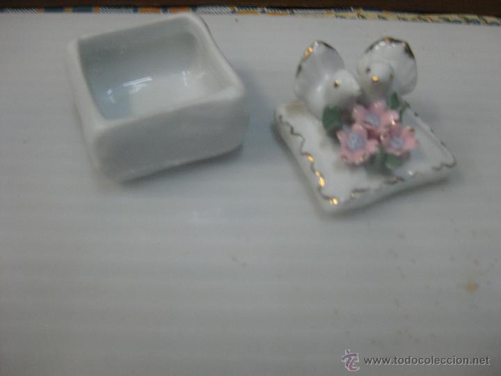Antig&uuml;edades: Ceramica caja con pajaros - Foto 2