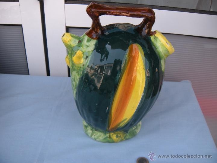 Antig&uuml;edades: ANTIGUO BOTIJO CON FORMA DE MEL&Oacute;N - Foto 1