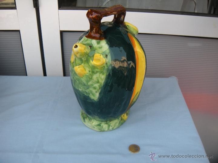 Antig&uuml;edades: ANTIGUO BOTIJO CON FORMA DE MEL&Oacute;N - Foto 3
