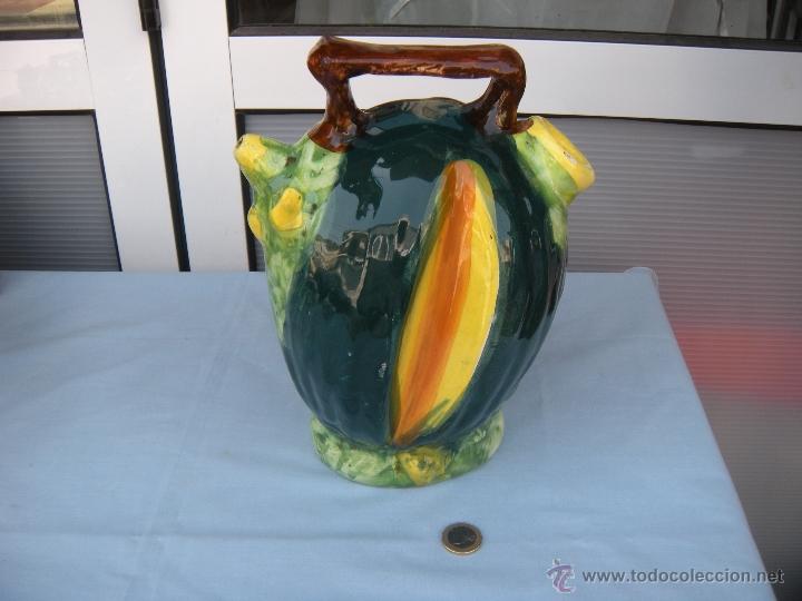 Antig&uuml;edades: ANTIGUO BOTIJO CON FORMA DE MEL&Oacute;N - Foto 5