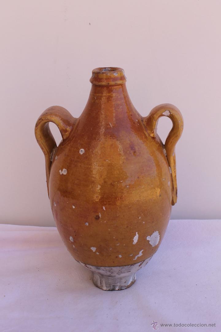 Antig&uuml;edades: BOTIJA DE AGUARDIENTE DE PRIEGO - Foto 1