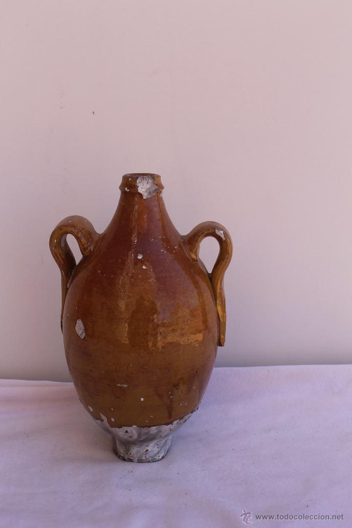 Antig&uuml;edades: BOTIJA DE AGUARDIENTE DE PRIEGO - Foto 2