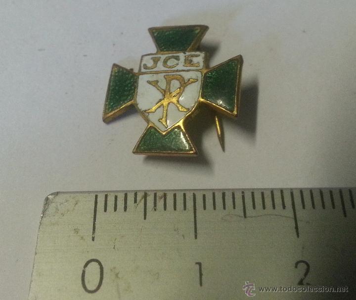 Antig&uuml;edades: Insignia de aguja J C E - Foto 1