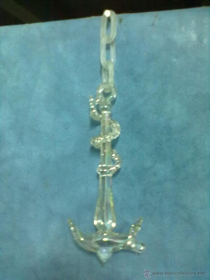 Antig&uuml;edades: ANCLA CRISTAL SOPLADO - Foto 1