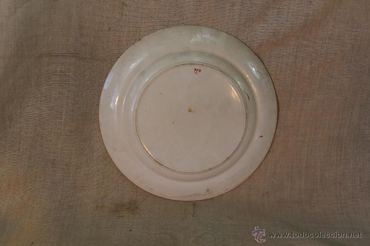 Antig&uuml;edades: PLATO EN PORCELANA CHINA - Foto 2