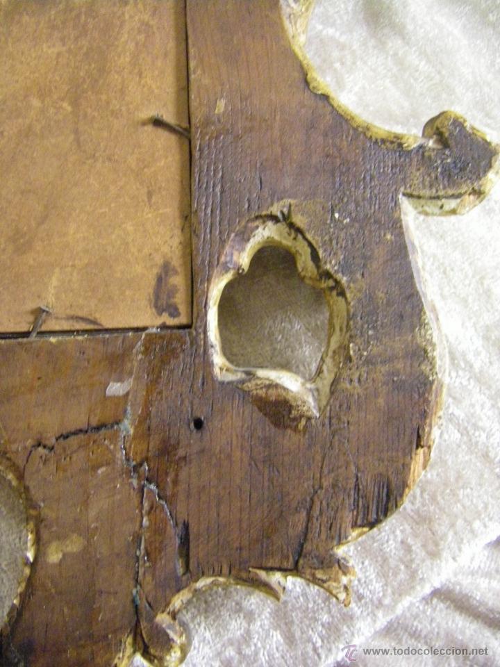 Antigüedades: Pareja de cornucopias en pan de oro de finales del siglo XVIII estilo Carlos IV - Foto 33 - 50247812