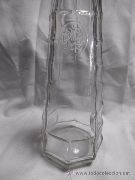 Antig&uuml;edades: PRECIOSA BOTELLA DE CRISTAL - Foto 2