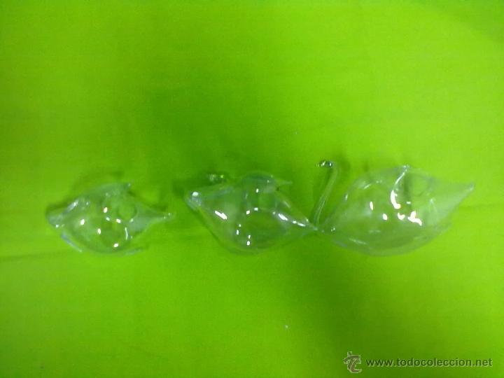Antig&uuml;edades: TRES CISNES CRISTAL SOPLADO - Foto 6