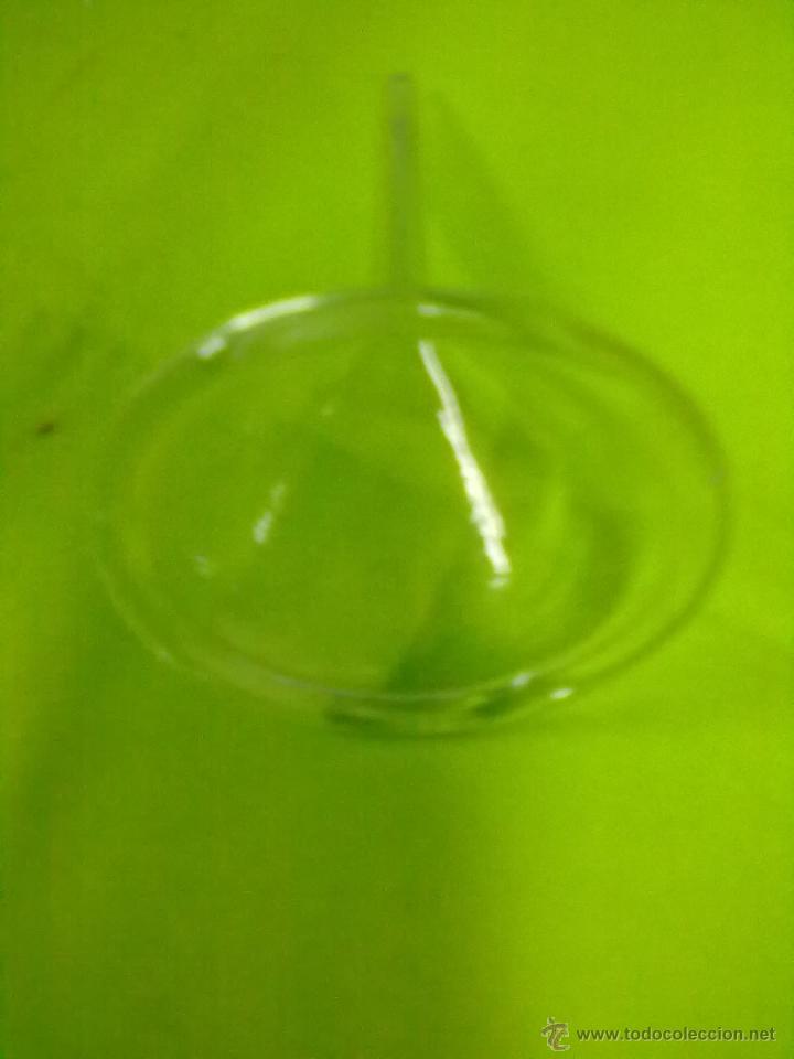 Antig&uuml;edades: EMBUDO CRISTAL SOPLADO - Foto 2