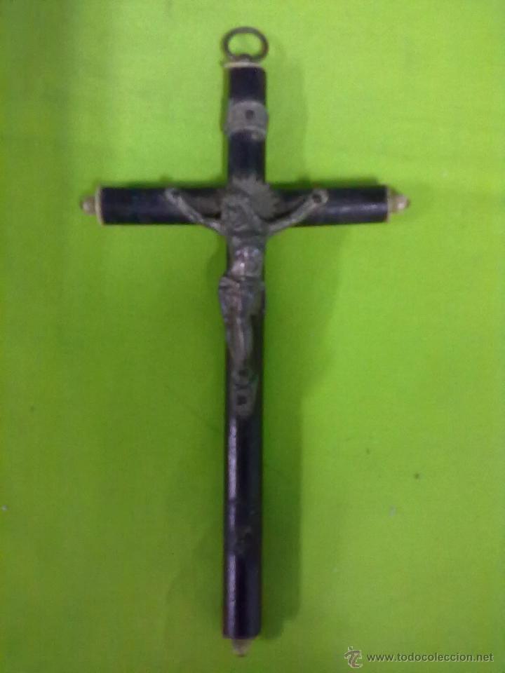 Antig&uuml;edades: CRUCIFIJO DE MONJA - Foto 1