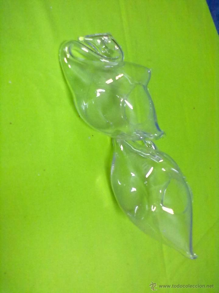 Antig&uuml;edades: DOS ANADES CON CRESTA CRISTAL SOPLADO. - Foto 5