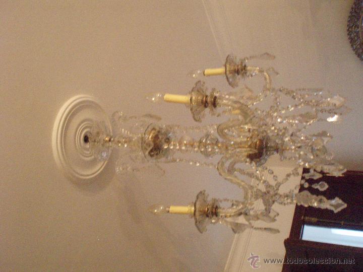 Antig&uuml;edades: LAMPARA DE CRISTAL - Foto 1