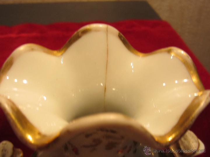 Antig&uuml;edades: pareja jarron napoleon III - Foto 2