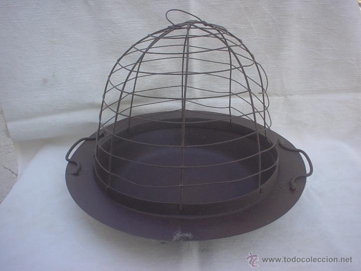 Antig&uuml;edades: BRASERO CON REJILLA PROTECTORA - Foto 1