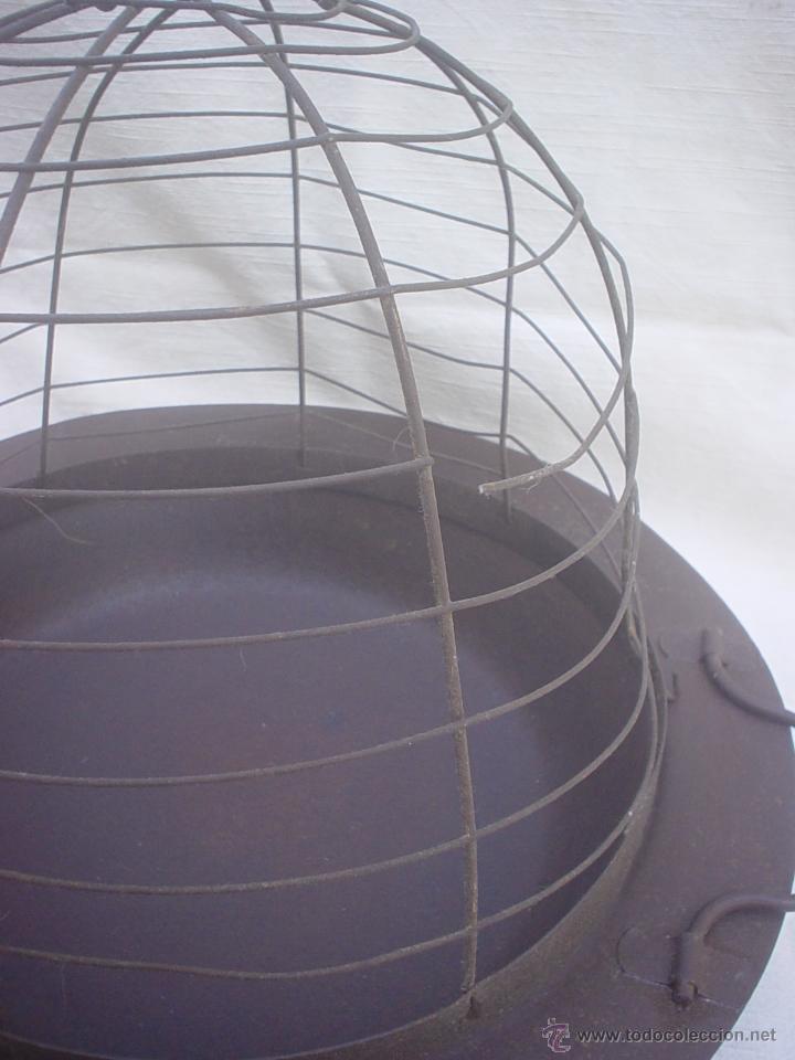 Antig&uuml;edades: BRASERO CON REJILLA PROTECTORA - Foto 2
