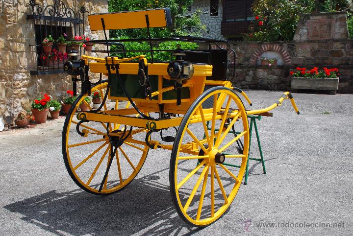 Antig&uuml;edades: Coche de caballos Tilbury - Foto 3