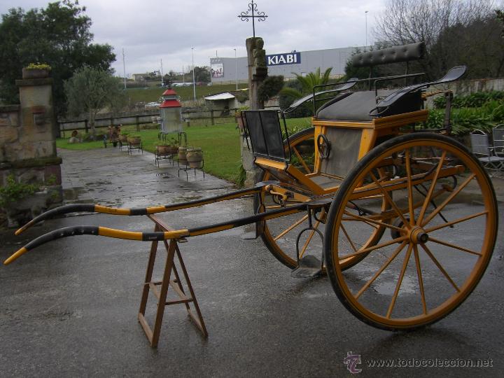 Antig&uuml;edades: Coche de caballos Tilbury - Foto 4