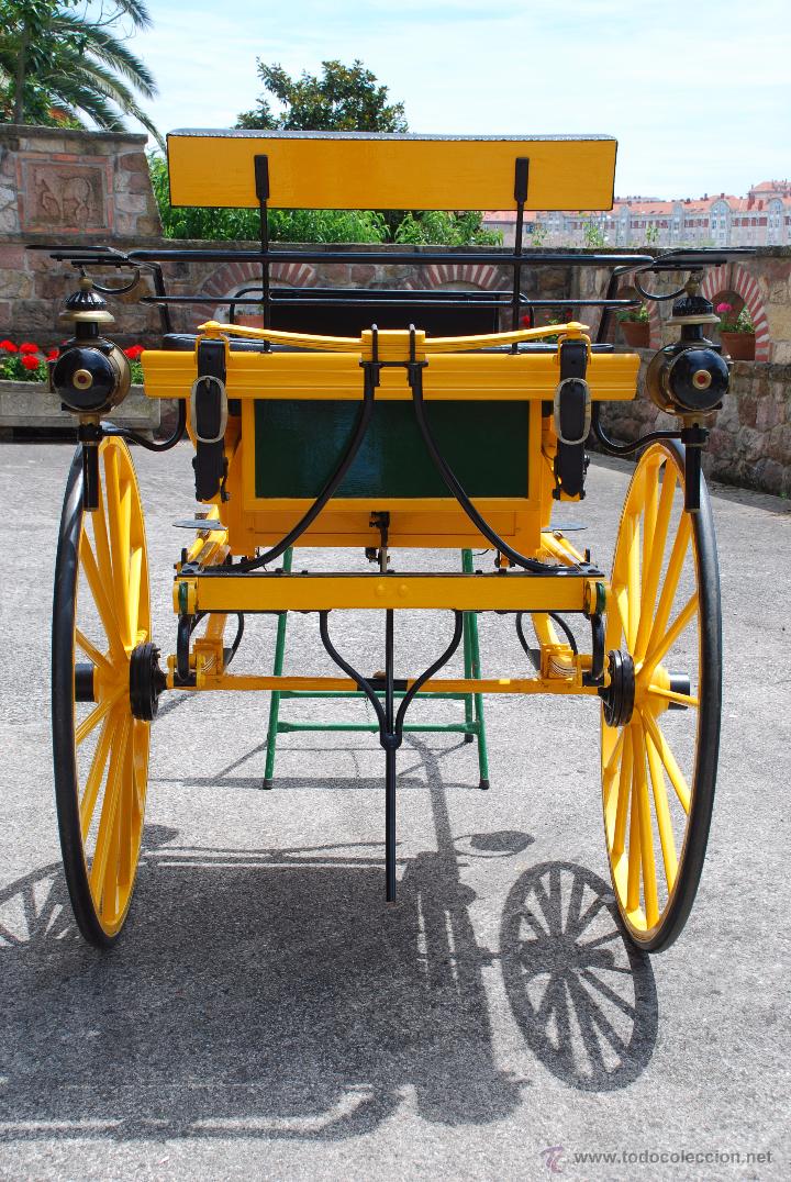 Antig&uuml;edades: Coche de caballos Tilbury - Foto 5