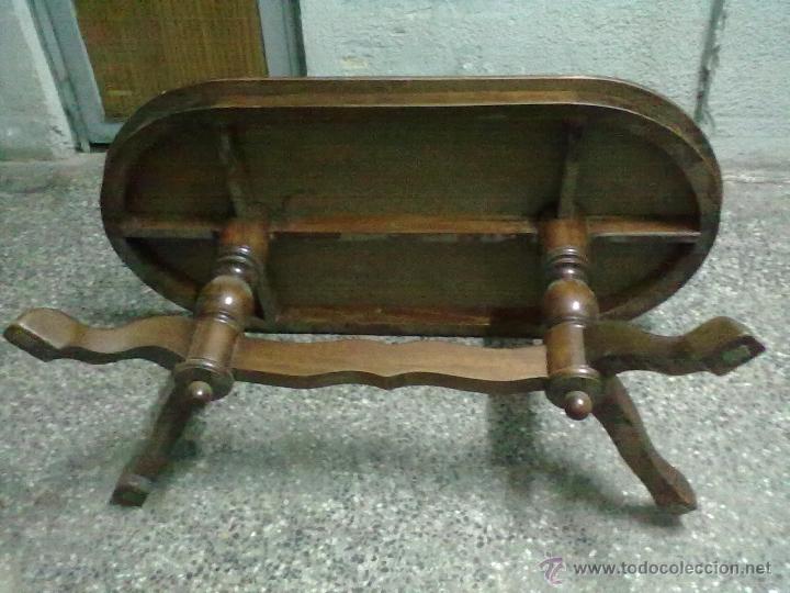 Antig&uuml;edades: MESA SOFA CENTRO BAJA SIN EPOCA - Foto 7