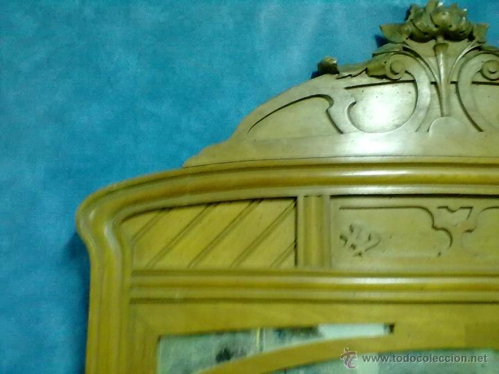 Antig&uuml;edades: ESPEJO MODERNISTA PARA RESTAURAR - Foto 2
