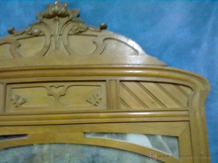 Antig&uuml;edades: ESPEJO MODERNISTA PARA RESTAURAR - Foto 3
