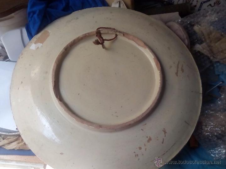 Antig&uuml;edades: plato pintado - Foto 2