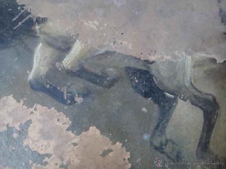 Antig&uuml;edades: plato pintado - Foto 3
