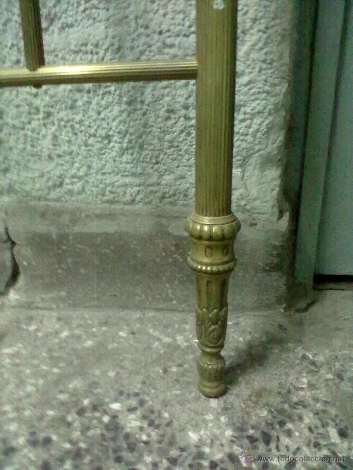 Antig&uuml;edades: PAREJA CAMAS DE LATON DOS - Foto 5