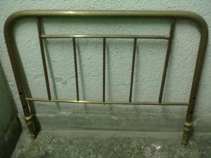 Antig&uuml;edades: PAREJA CAMAS DE LATON DOS - Foto 8