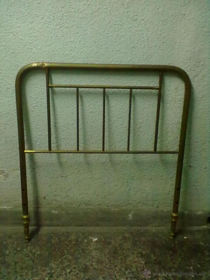 Antig&uuml;edades: PAREJA CAMAS DE LATON DOS - Foto 9
