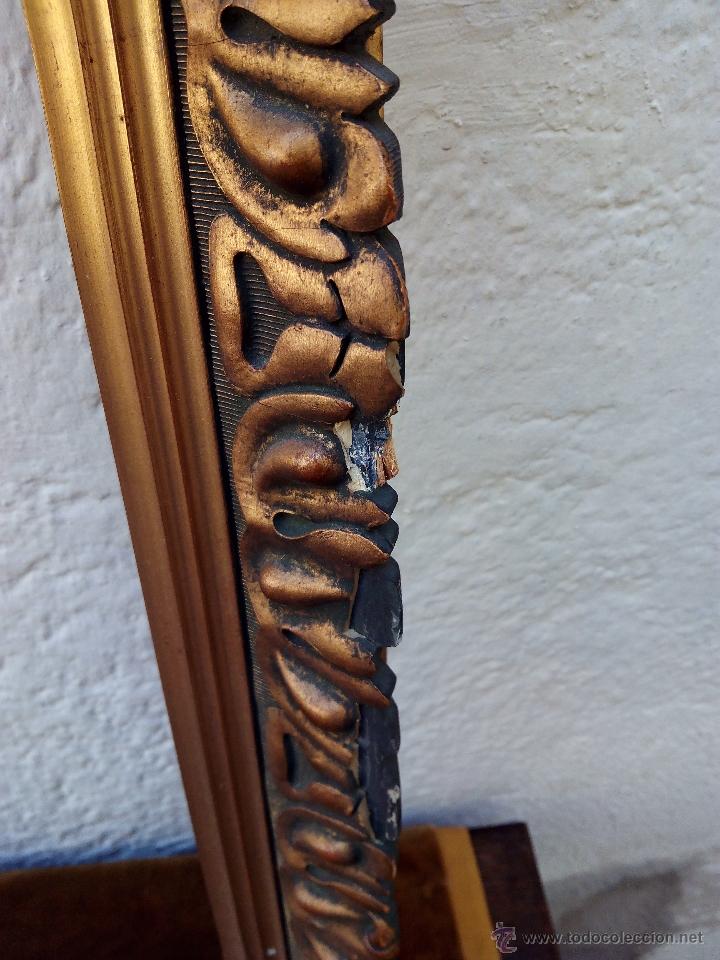 Antig&uuml;edades: Marco estilo barroco de madera. - Foto 2