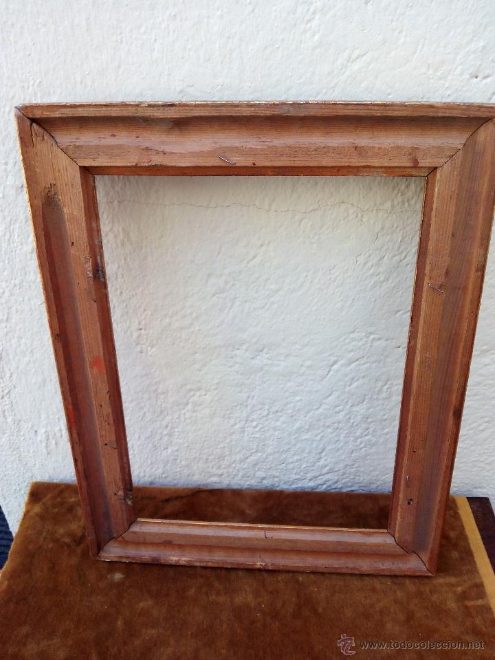 Antig&uuml;edades: Marco estilo barroco de madera. - Foto 4